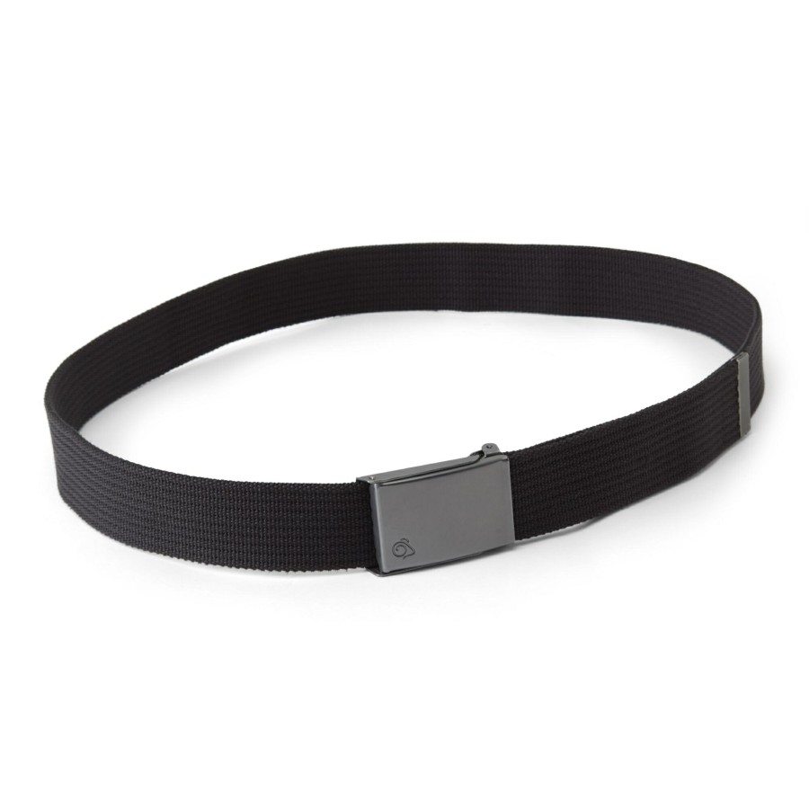 Womens Craghoppers Belts | Explorer Belt - Charcoal