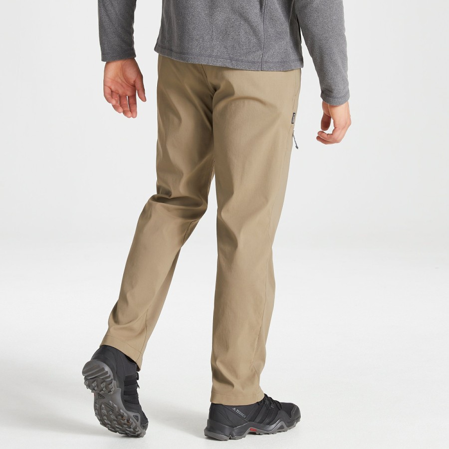 Mens Craghoppers Walking Trousers | Men'S Kiwi Pro Ii Trousers - Pebble