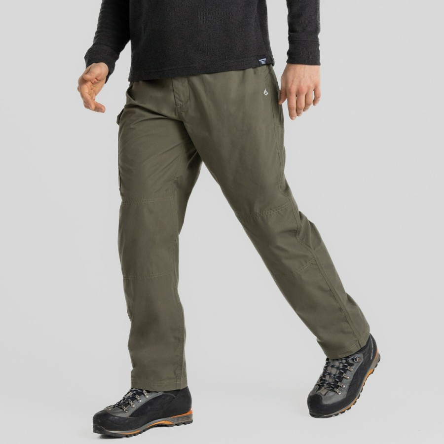 Mens Craghoppers Cargo Trousers | Men'S Kiwi Classic Trousers - Wild Olive