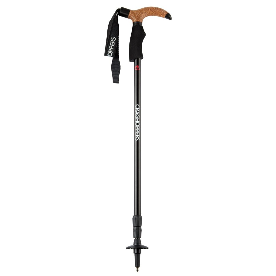 Equipment Craghoppers | Venture T-Grip Walking Pole - Black