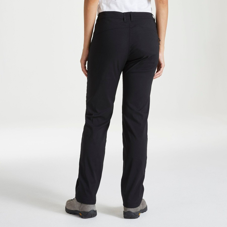 Womens Craghoppers Walking Trousers | Women'S Kiwi Pro Ii Winter Lined Trousers - Black