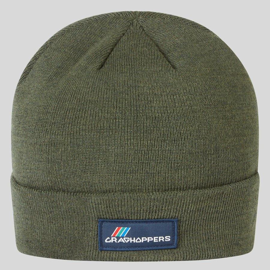 Womens Craghoppers Hats | Archive Iibeanie - Dark Fern