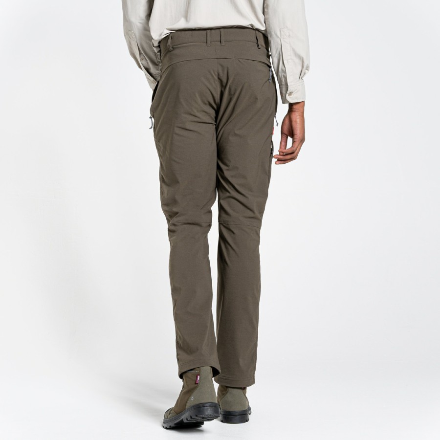 Mens Craghoppers Walking Trousers | Men'S Nosilife Pro Ii Trousers - Woodland Green