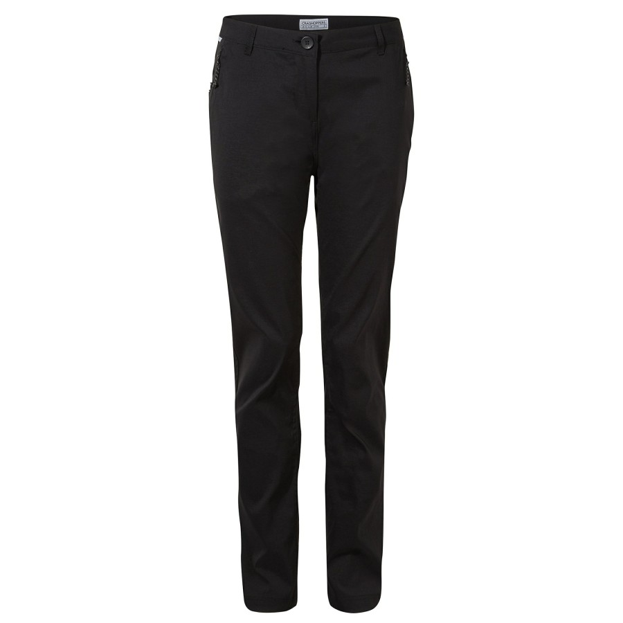 Womens Craghoppers Walking Trousers | Women'S Kiwi Pro Ii Trousers - Black