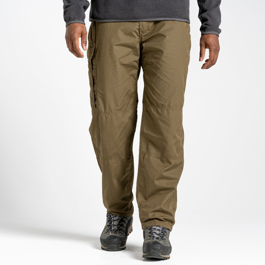 Mens Craghoppers Cargo Trousers | Men'S Kiwi Classic Trousers - Dark Moss