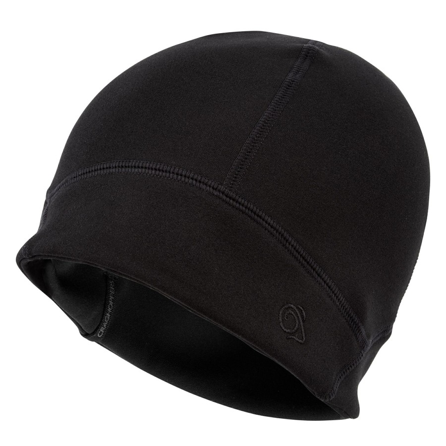 Womens Craghoppers Hats | Prostretch Beanie - Black