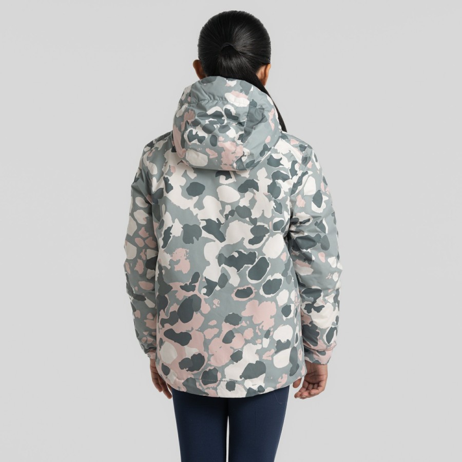 Kids Craghoppers Insulated Jackets | Kid'S Brosna Jacket - Meadow Haze Print