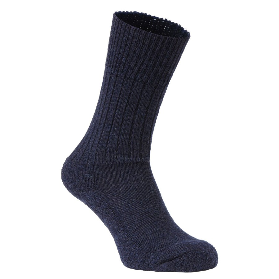 Womens Craghoppers Socks | Women'S Wool Hiker Sock - Dark Navy Marl