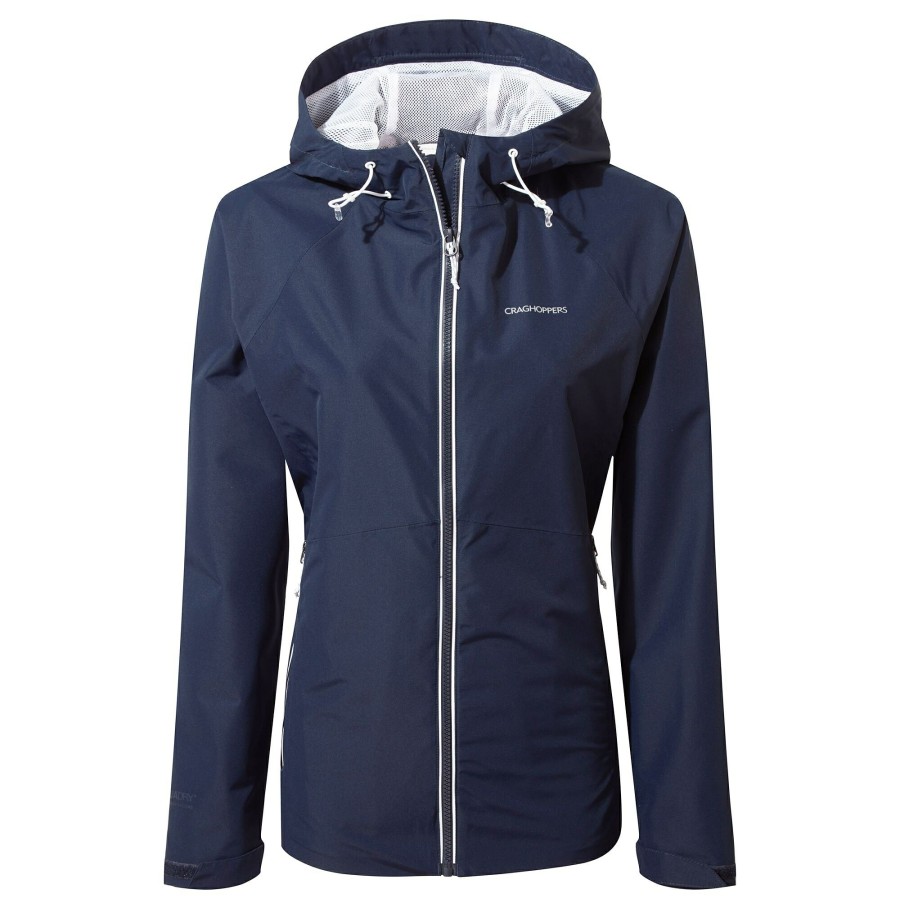 Womens Craghoppers Waterproof Jackets | Women'S Brielle Waterproof Jacket - Blue Navy