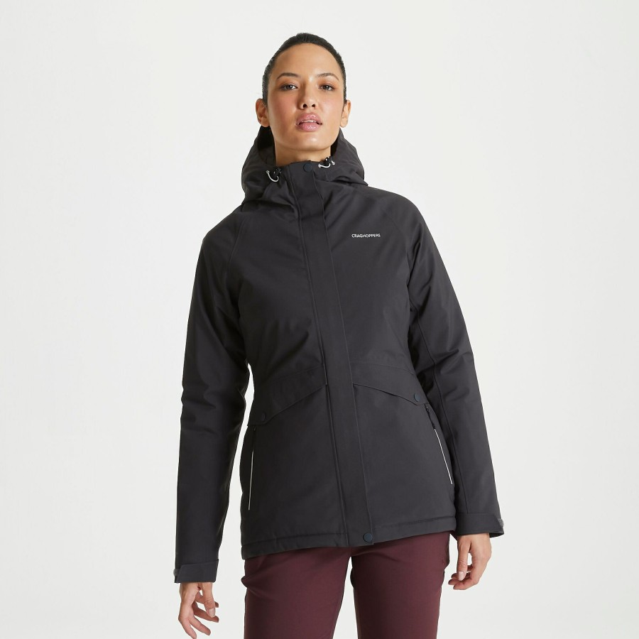 Womens Craghoppers Gore Tex Jackets | Women'S Ellis Thermic Gore-Tex Jacket - Charcoal