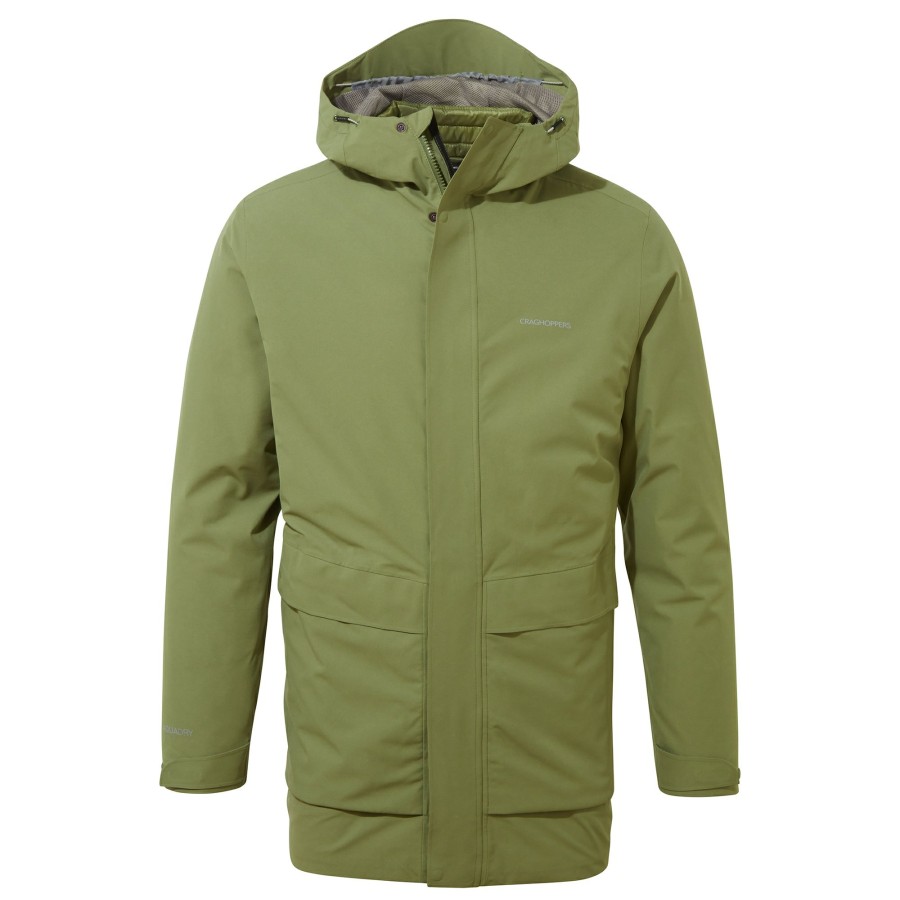 Mens Craghoppers 3 in 1 Jackets | Men'S Lorton Pro 3 In 1 Jacket - Loden Green / Loden Green