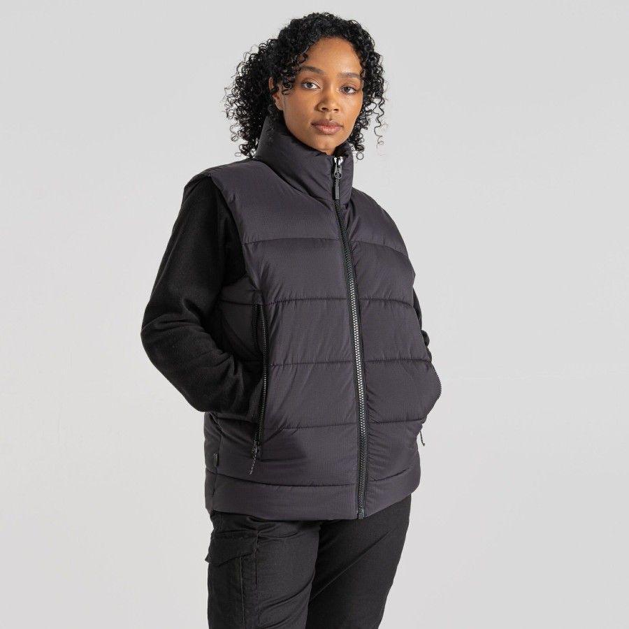 Womens Craghoppers | Expert Padded Winter Vest - Black