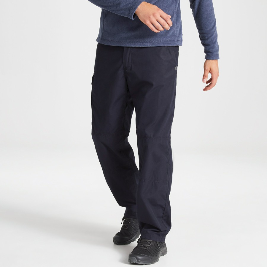 Mens Craghoppers Walking Trousers | Men'S Kiwi Classic Trousers - Dark Navy