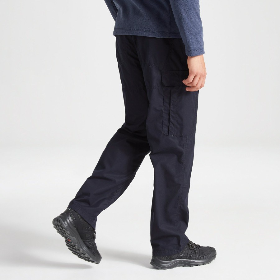 Mens Craghoppers Walking Trousers | Men'S Kiwi Classic Trousers - Dark Navy