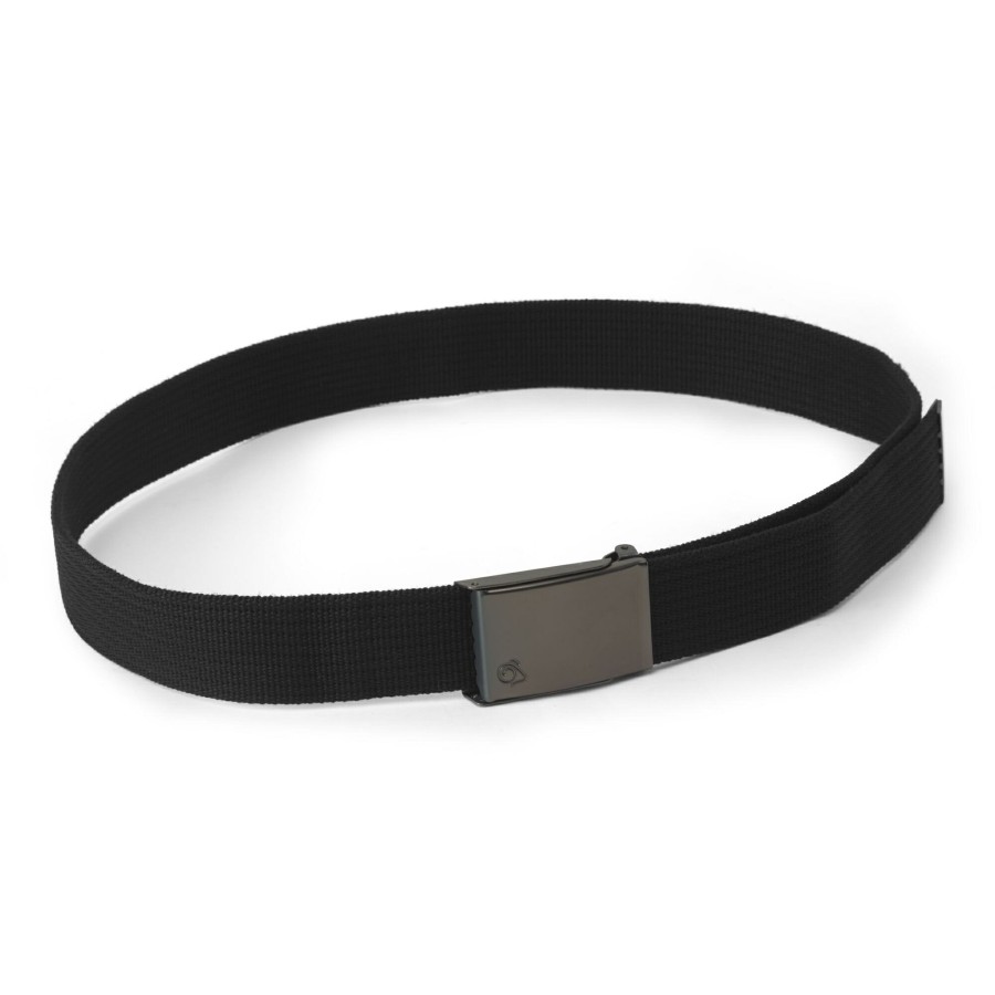 Womens Craghoppers Belts | Explorer Belt - Black