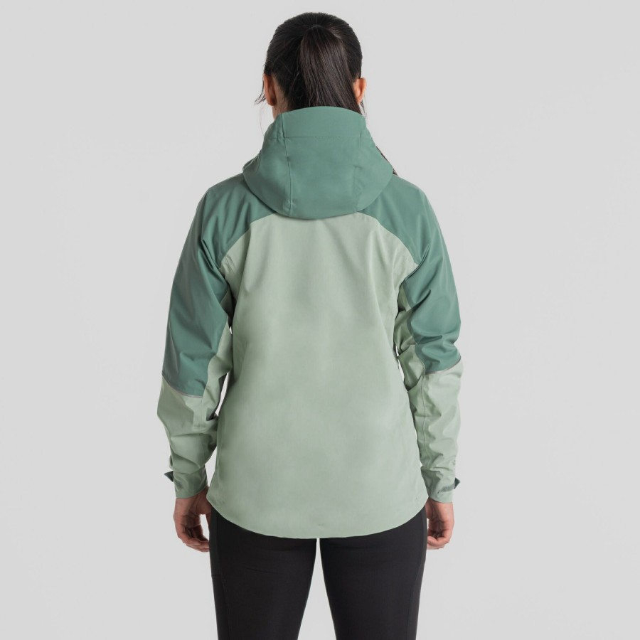 Womens Craghoppers Waterproof Jackets | Women'S Aisling Waterproof Jacket - Frosted Pine / Meadow Haze