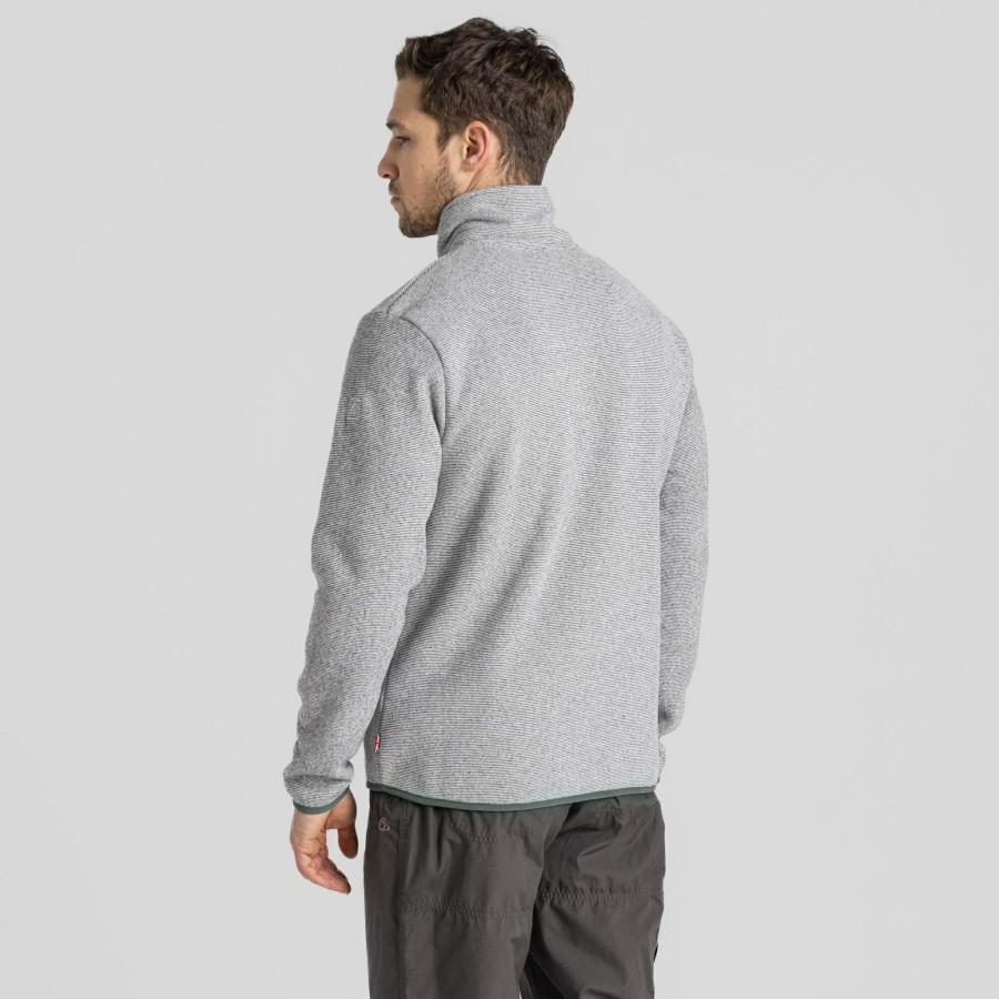 Mens Craghoppers Sweatshirts | Men'S Finnian Overhead - Soft Grey Marl