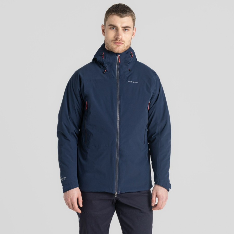 Mens Craghoppers Insulated Jackets | Men'S Gryffin Thermic Jacket - Blue Navy