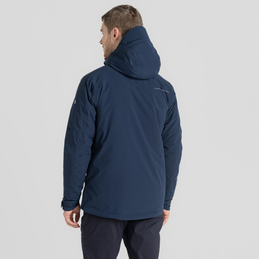 Mens Craghoppers Insulated Jackets | Men'S Gryffin Thermic Jacket - Blue Navy