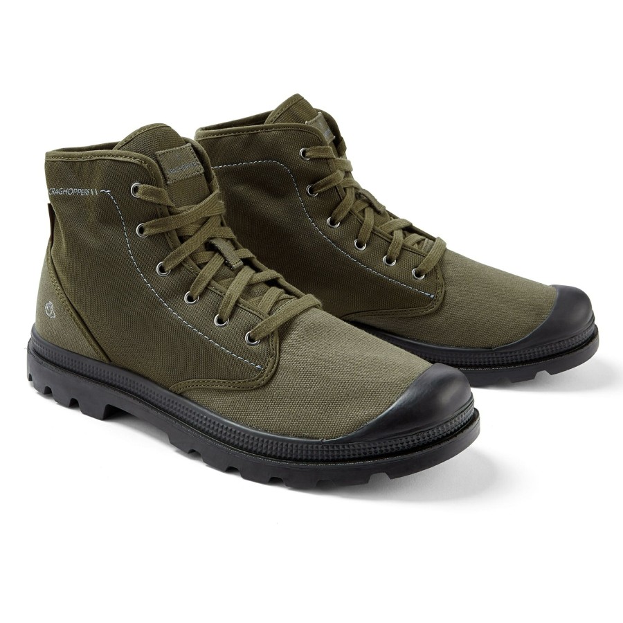 Mens Craghoppers Walking Boots | Men'S Mono Mid Boots - Mid Khaki