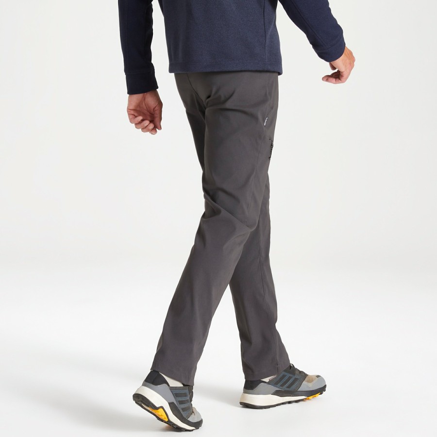 Mens Craghoppers Walking Trousers | Men'S Kiwi Pro Ii Trousers - Dark Lead