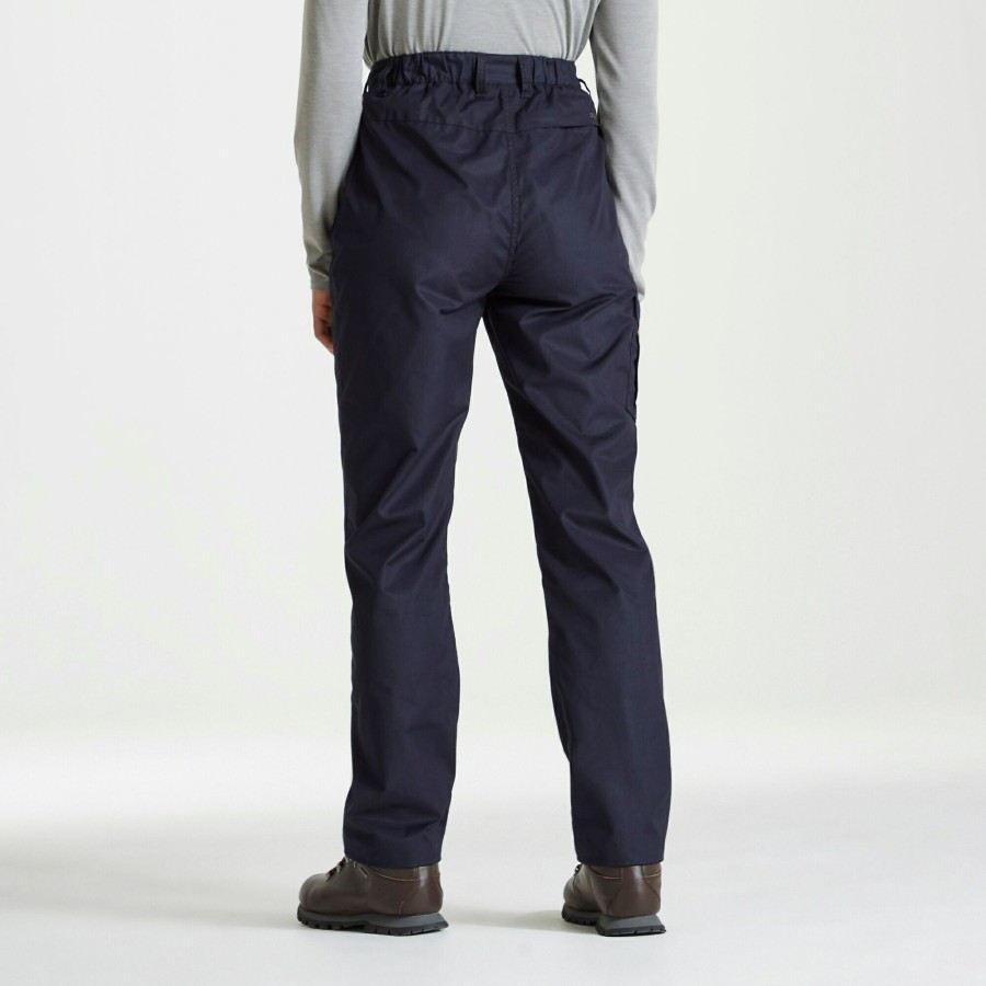 Womens Craghoppers Walking Trousers | Expert Womens Kiwi Trousers - Dark Navy