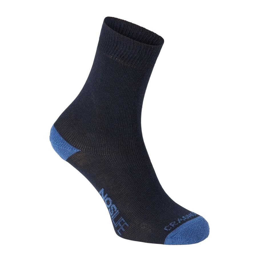 Mens Craghoppers Socks | Men'S Nosilife Travel Socks - Dark Navy / Soft Denim