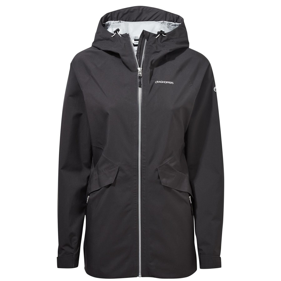 Womens Craghoppers Gore Tex Jackets | Women'S Minola Gore-Tex Jacket - Charcoal