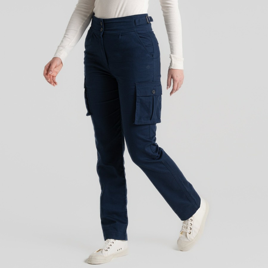 Womens Craghoppers Walking Trousers | Women'S Araby Trouser - Blue Navy