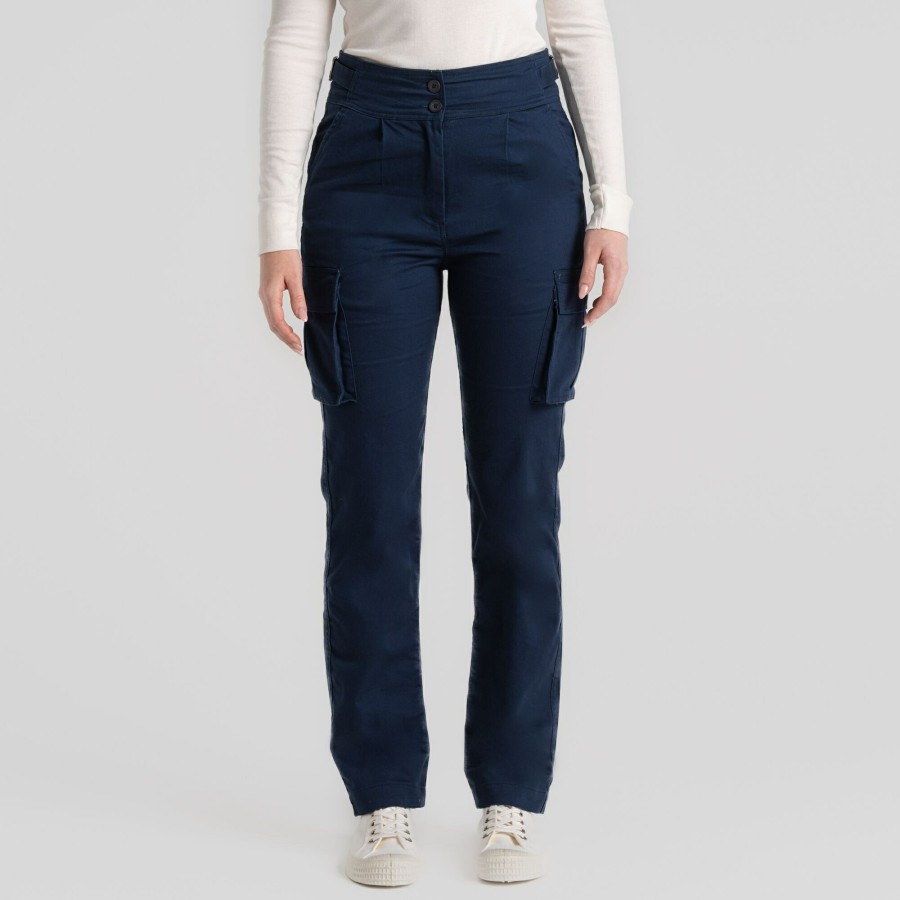 Womens Craghoppers Walking Trousers | Women'S Araby Trouser - Blue Navy