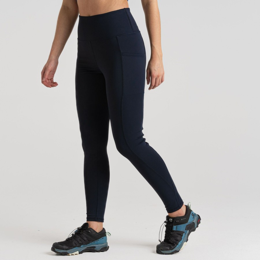 Womens Craghoppers Walking Trousers | Women'S Kiwi Legging - Dark Navy