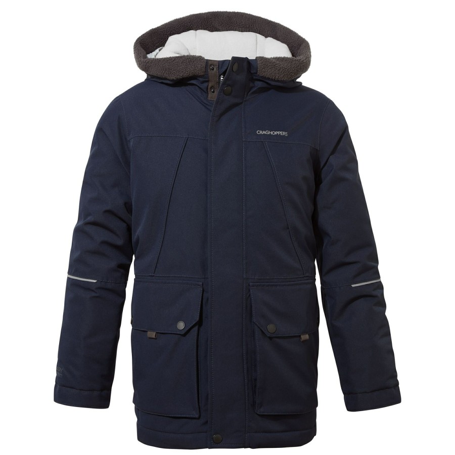 Kids Craghoppers Insulated Jackets | Kid'S Akito Insulated Jacket - Blue Navy