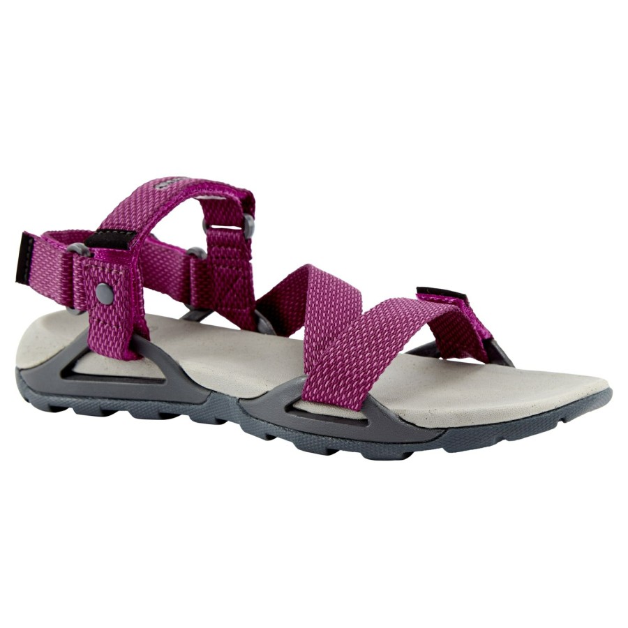 Womens Craghoppers Shoes | Women'S Lady Locke Sandals - Charcoal / Raspberry