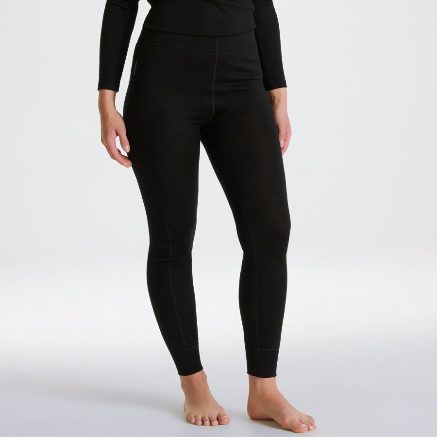 Womens Craghoppers | Women'S Merino Baselayer Leggings - Black