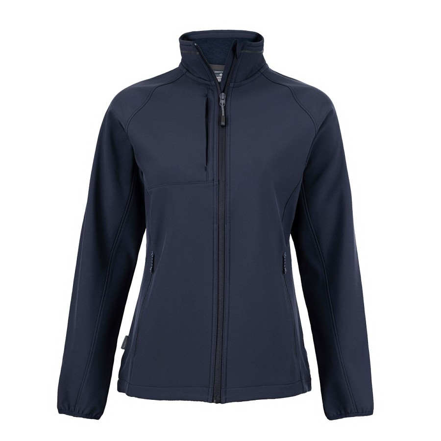 Womens Craghoppers Softshell Jackets | Women'S Expert Basecamp Softshell Jacket - Dark Navy