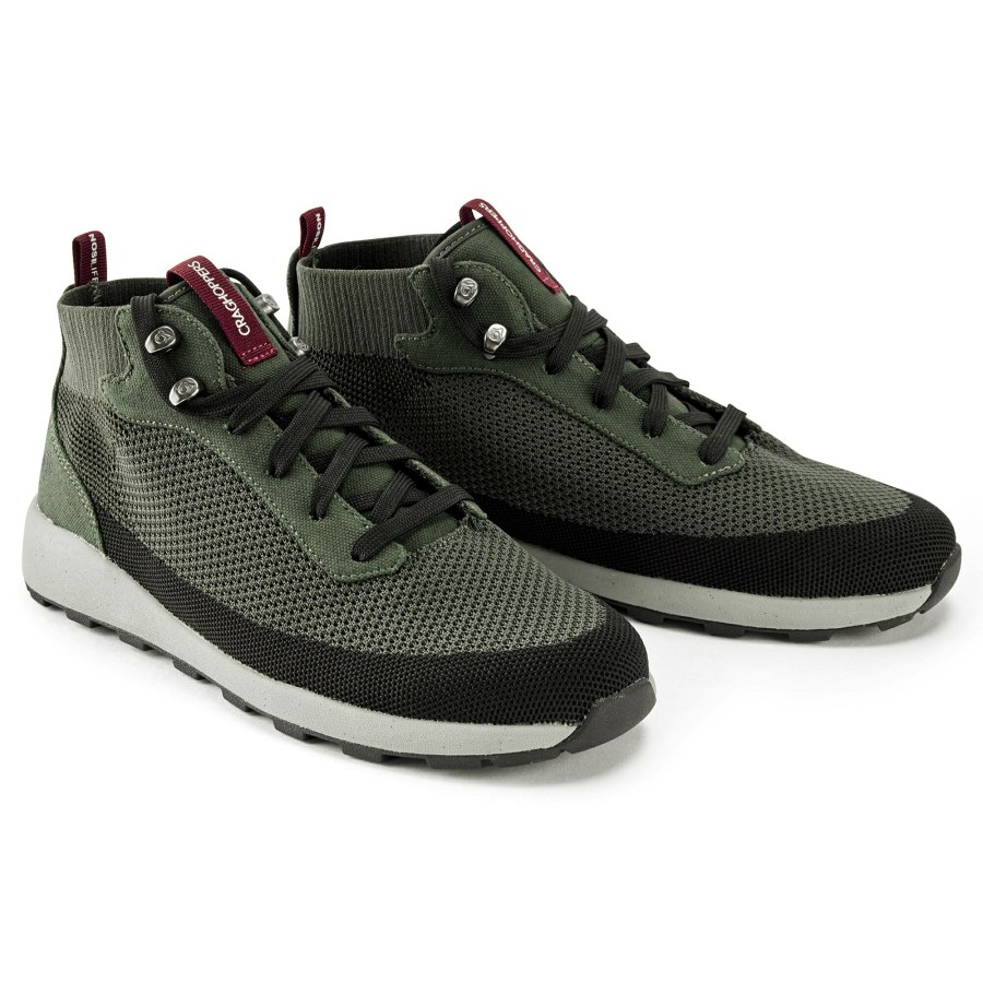 Mens Craghoppers Walking Shoes | Men'S Eco-Lite Mid Shoes - Mid Khaki