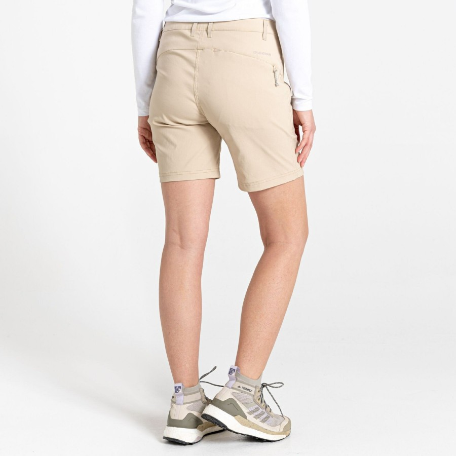 Womens Craghoppers | Women'S Stretch Kiwi Pro Iii Shorts - Desert Sand