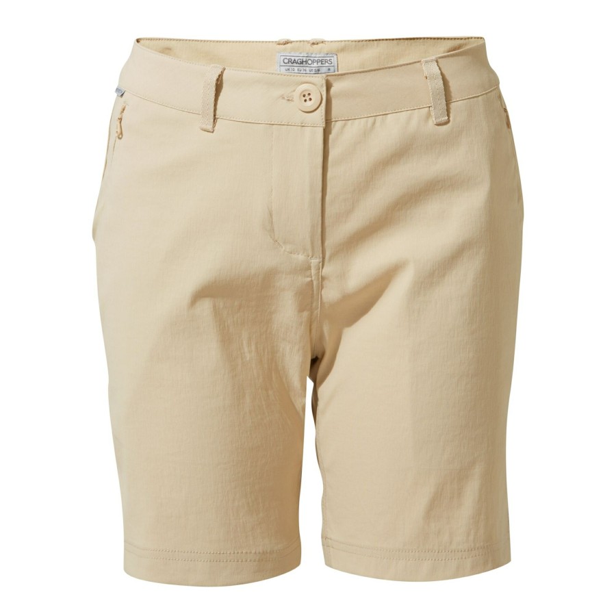 Womens Craghoppers | Women'S Stretch Kiwi Pro Iii Shorts - Desert Sand