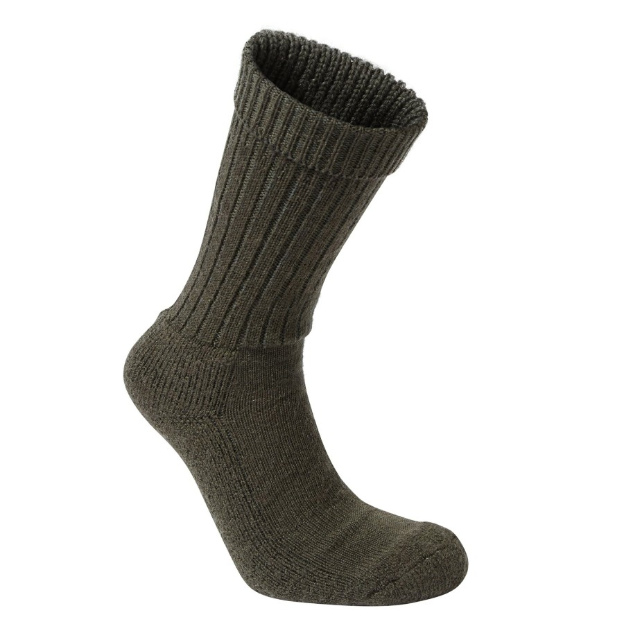 Mens Craghoppers Socks | Men'S Wool Hiker Sock - Woodland Green Marl