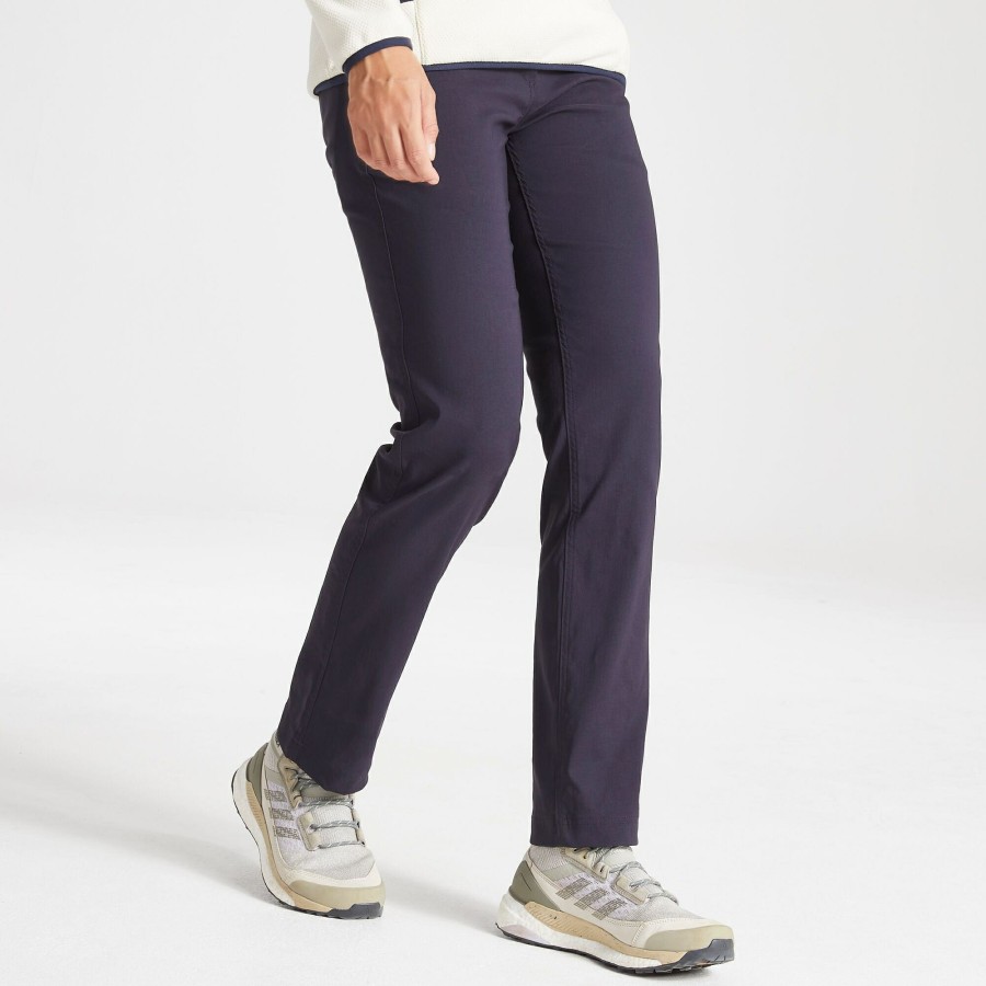 Womens Craghoppers Walking Trousers | Women'S Kiwi Pro Ii Trousers - Dark Navy