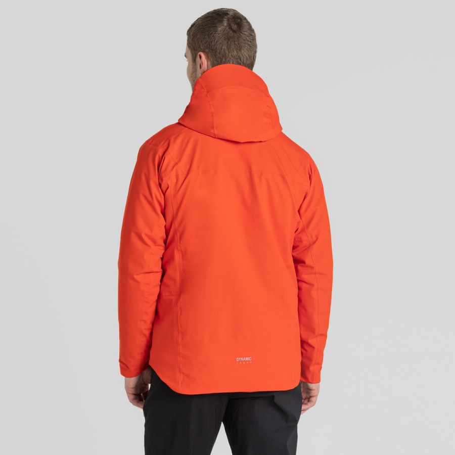 Mens Craghoppers Waterproof Jackets | Men'S Dynamic Pro Ii Waterproof Jacket - Macaw Red