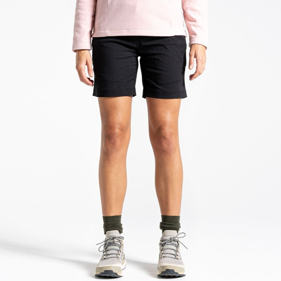 Womens Craghoppers | Women'S Stretch Kiwi Pro Iii Shorts - Black