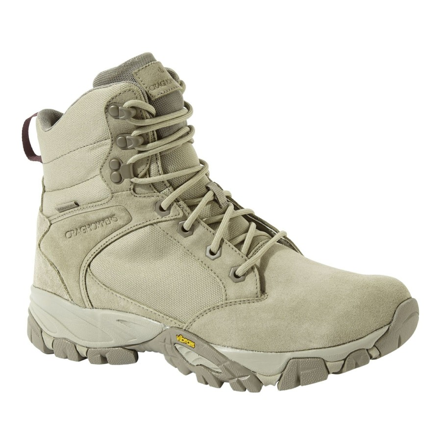 Mens Craghoppers Walking Boots | Men'S Salado Desert Hi Boots - Rubble