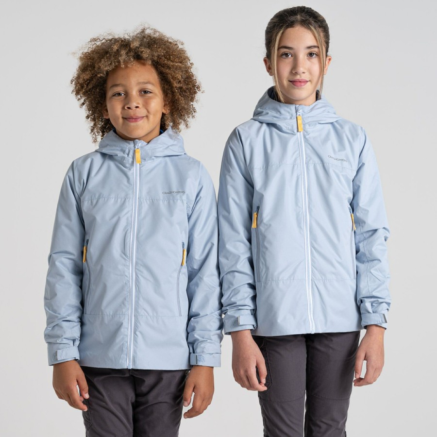 Kids Craghoppers Waterproof Jackets | Kid'S Tobin Waterproof Jacket - Autumn Mist