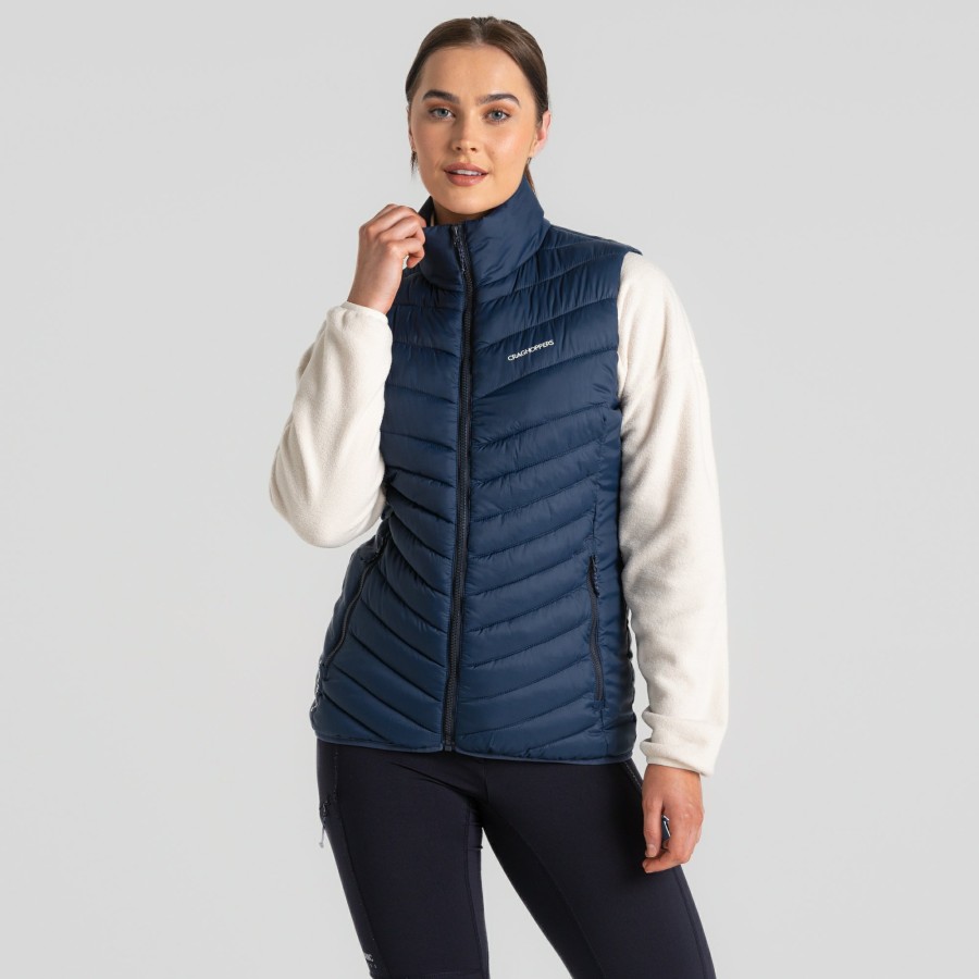 Womens Craghoppers | Women'S Compresslite Vii Gilet - Blue Navy / Blue Navy