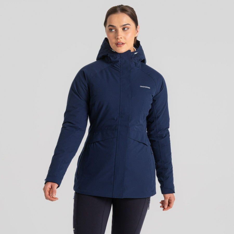 Womens Craghoppers Insulated Jackets | Women'S Caldbeck Thermic Jacket - Blue Navy / Blue Navy