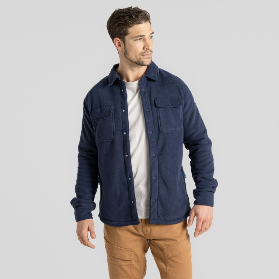 Mens Craghoppers Insulated Jackets | Men'S Craggy Jacket - Blue Navy