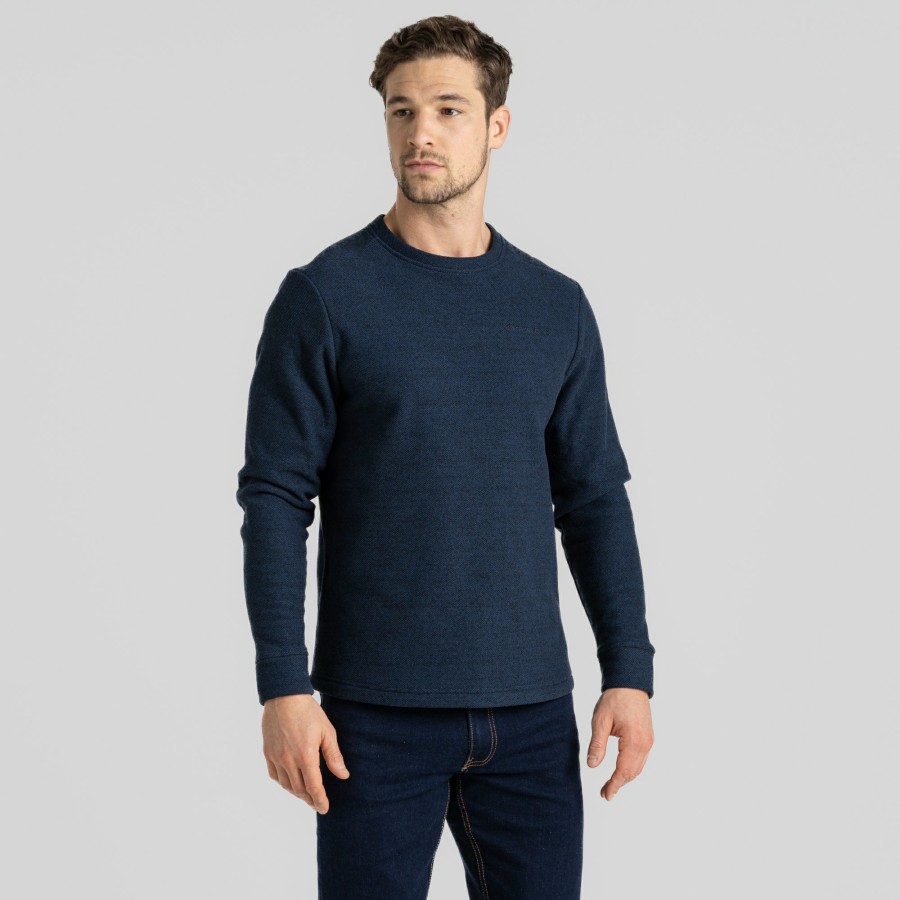 Mens Craghoppers Sweatshirts | - Blue Navy