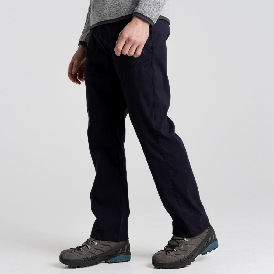 Mens Craghoppers Walking Trousers | Men'S Kiwi Pro Ii Trousers - Dark Navy