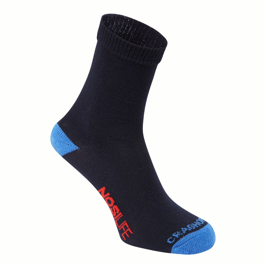 Kids Craghoppers Socks | Kid'S Nosilife Travel Socks - Dark Navy